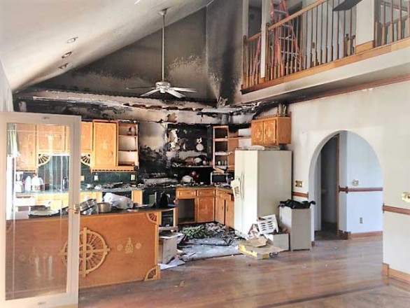 Home fire disaster restoration | BOSS Disaster Restoration