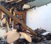 Home fire damage restoration before repairs and restoration by BOSS Disaster Restoration