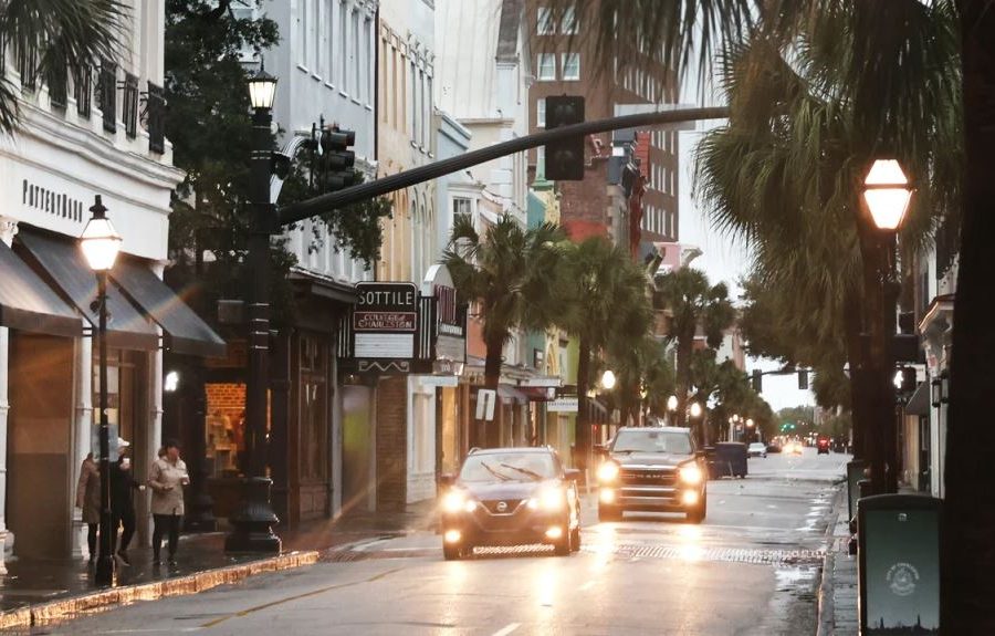 Hurricane Ian Water Damage and Restoration - Downtown Charleston photo taken by NBC News